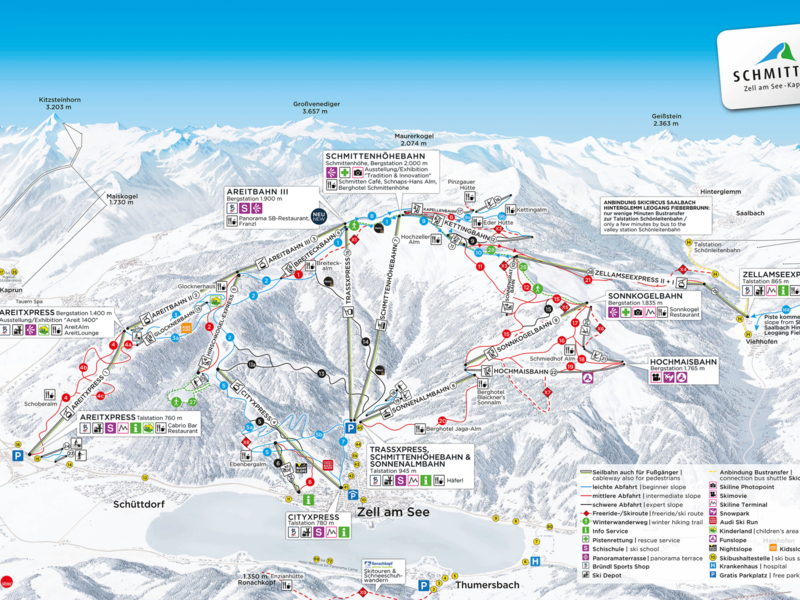 Ski areas | Zell am See